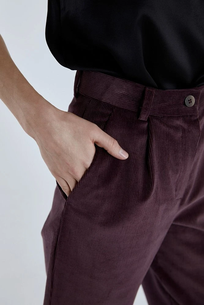 Брюки вельвет
