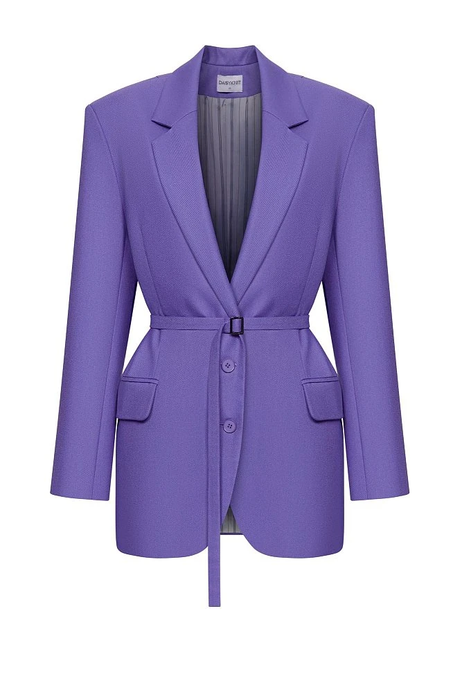 Жакет однобортный удлиненный