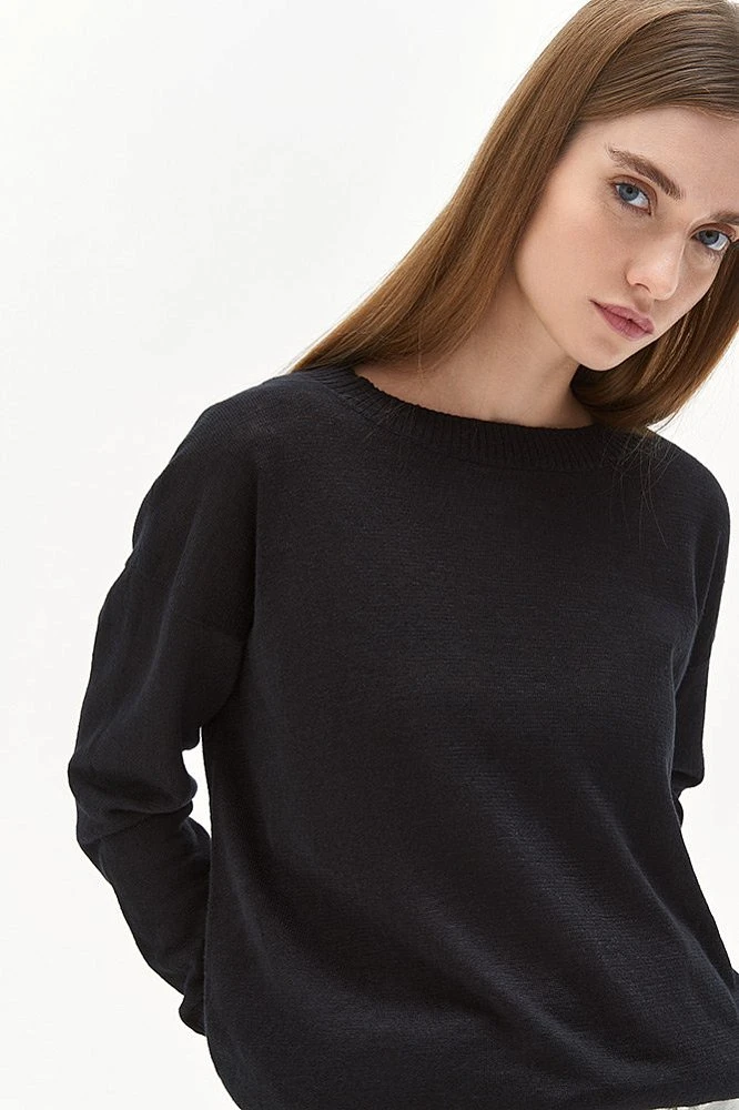 Свитер льняной