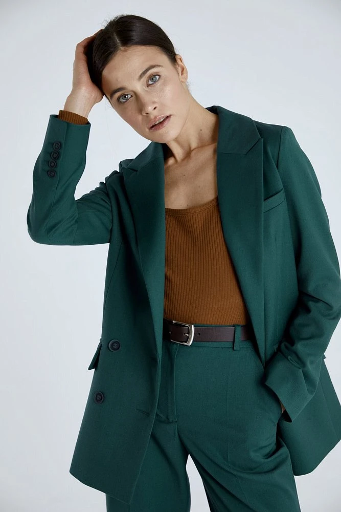 Брюки классика с манжетами