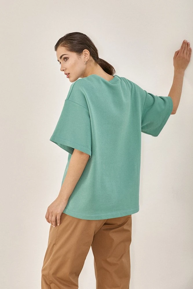 Футболка оверсайз футер