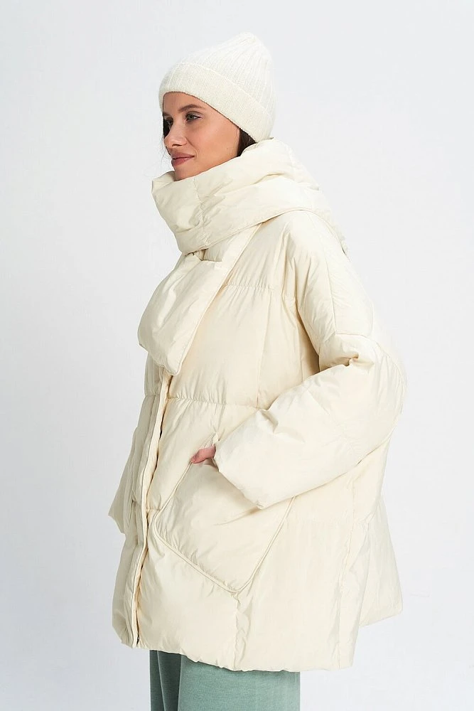 Шапка вязаная в рубчик