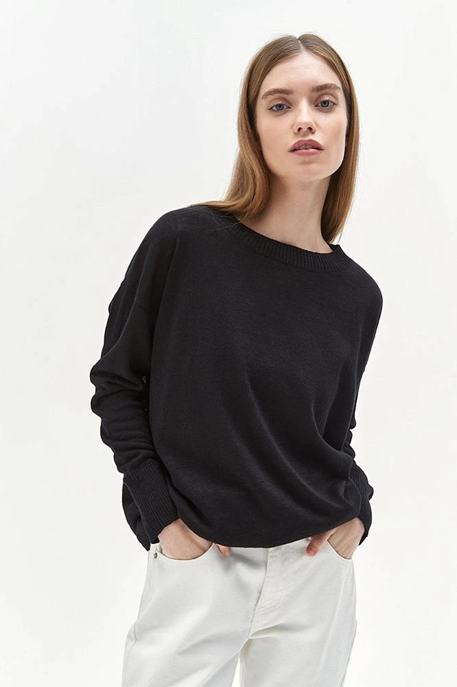 Свитер льняной