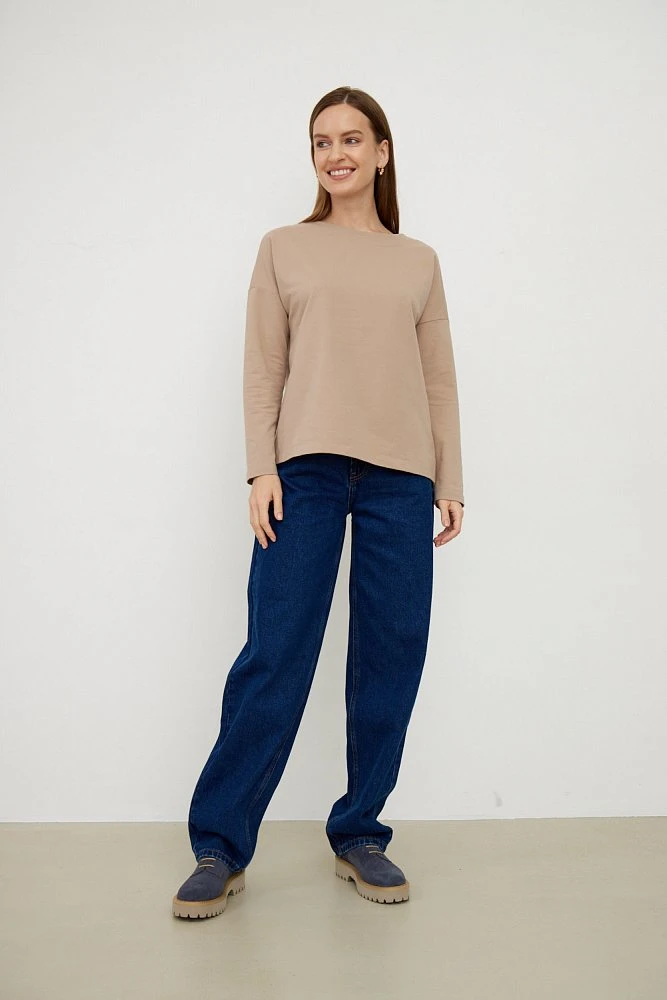 Лонгслив базовый