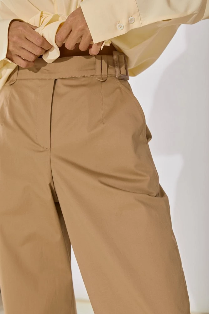 Брюки с подворотами