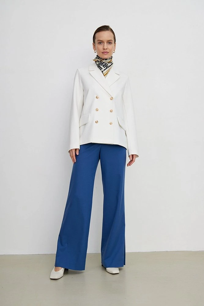 Блейзер трикотажный