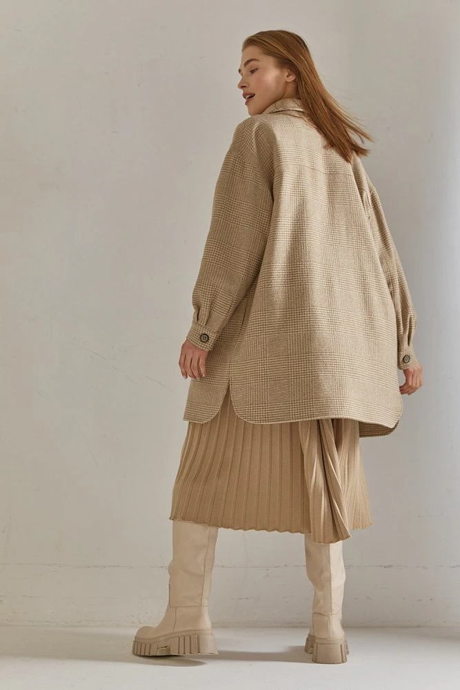 Куртка-рубашка укороченная