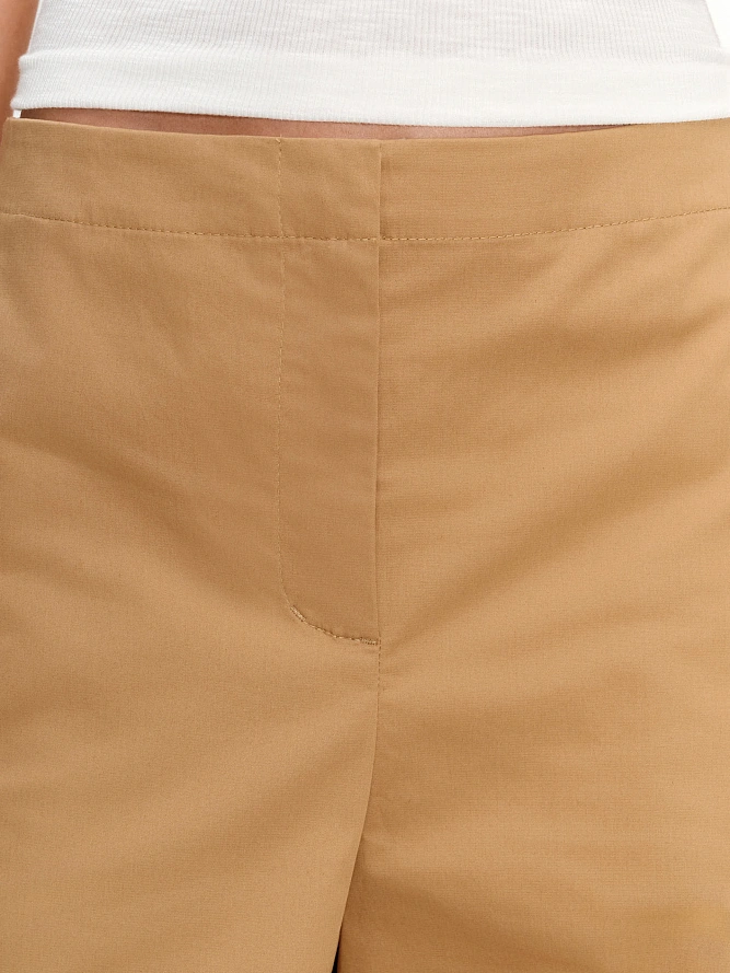 Брюки barrel-leg из хлопка