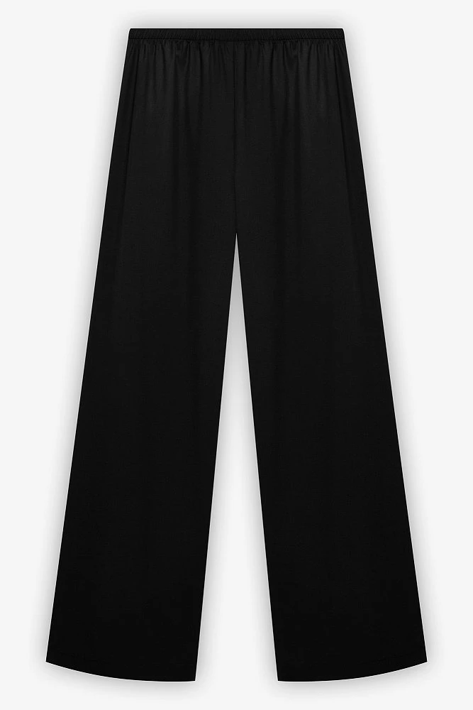 Брюки широкие из бамбука