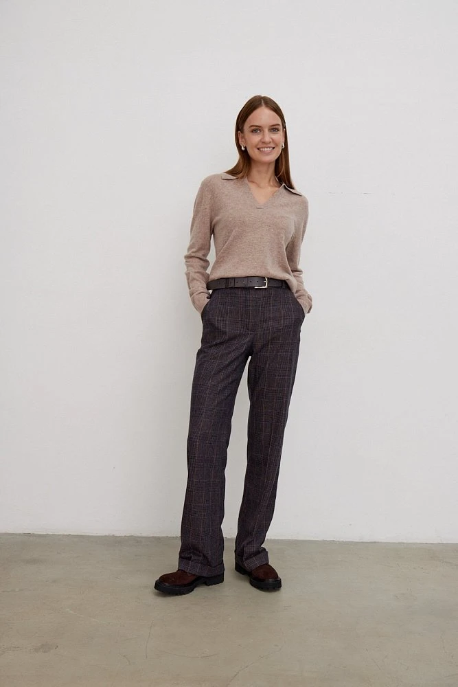 Свитер-поло