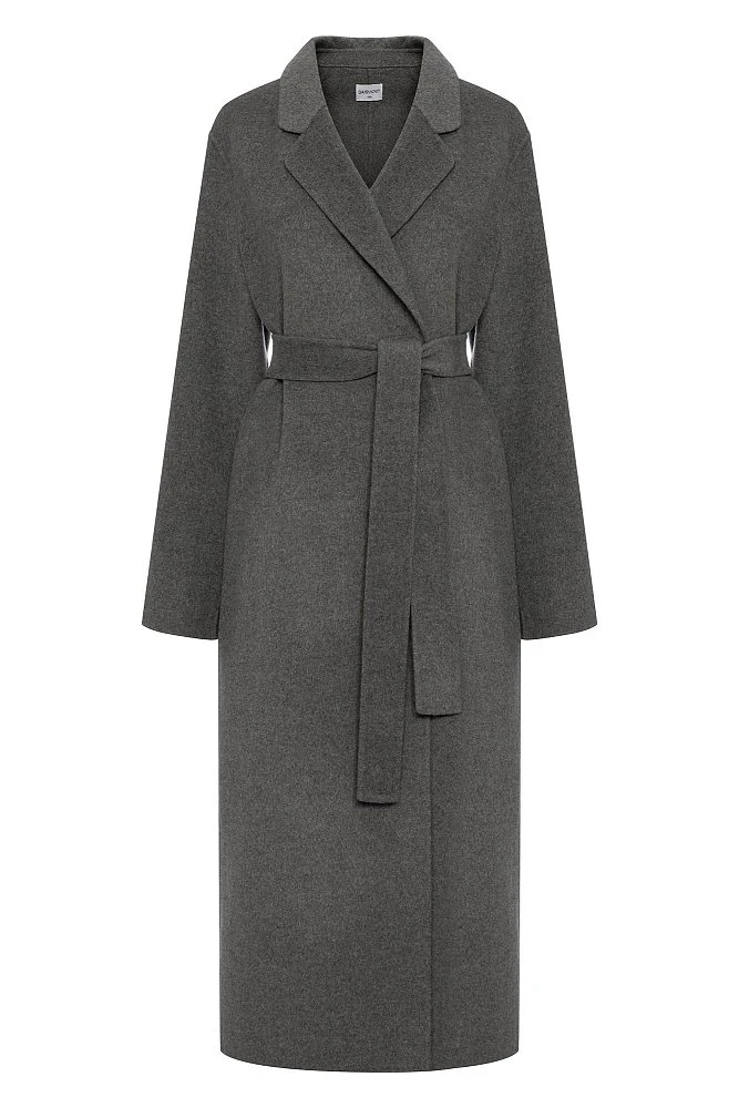 Пальто на запах из шерсти