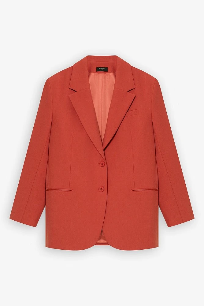 Жакет оверсайз однобортный