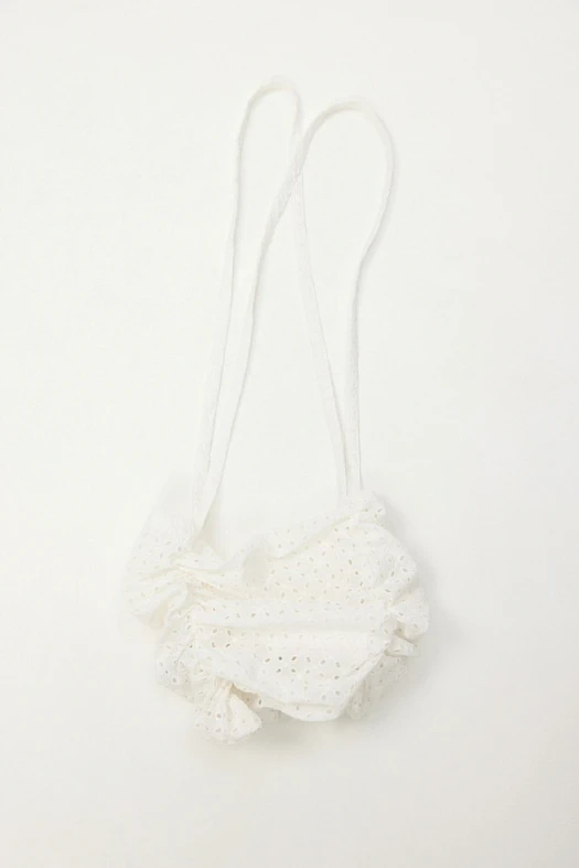 Сумка из хлопка Broderie Anglaise (Шитье ромбы арт.1857 Белый 100% хлопок; Размер: OS)