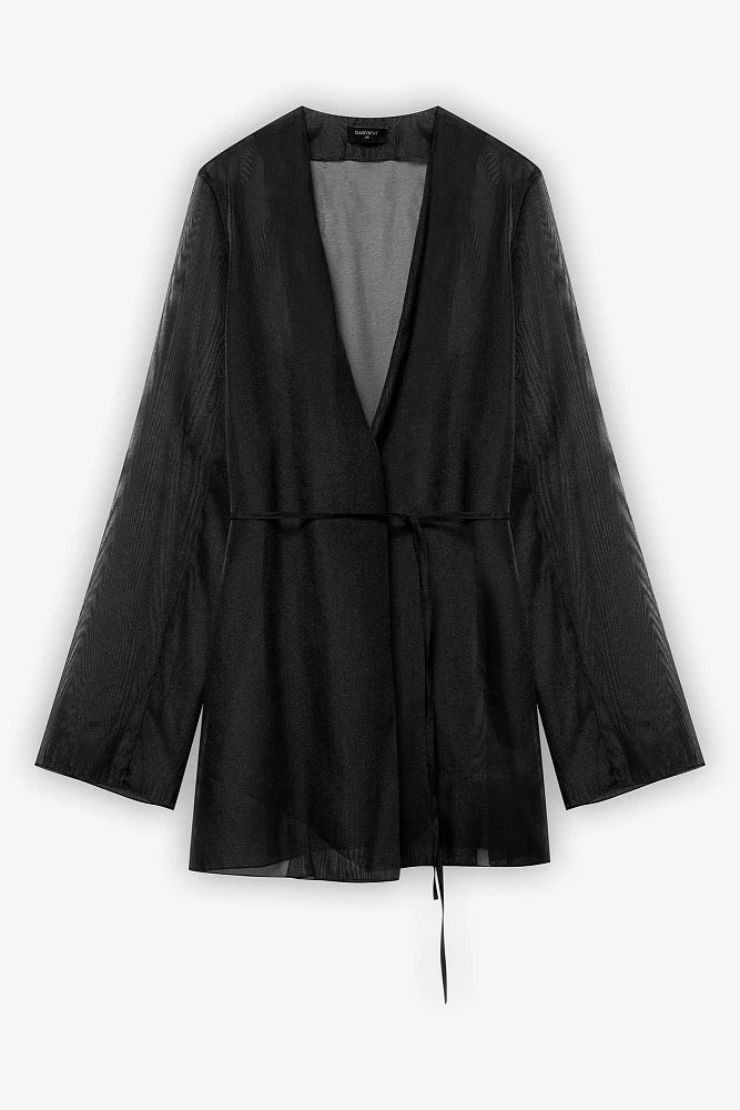 Жакет прозрачный из органзы