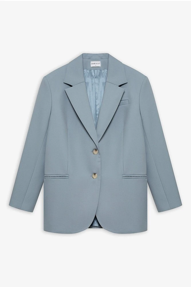 Жакет оверсайз однобортный