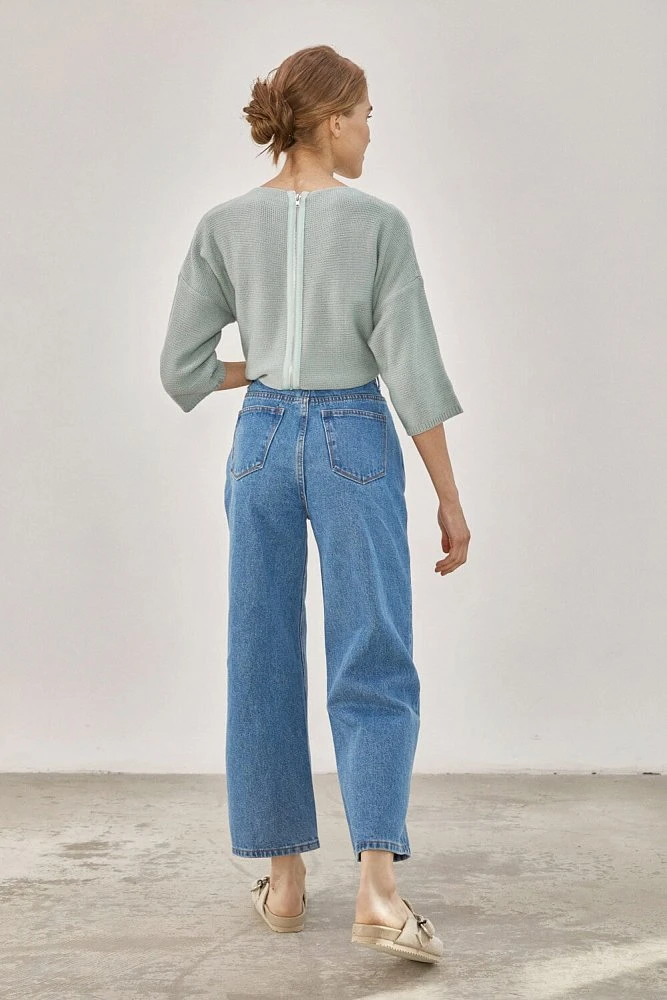 Джинсовые кюлоты