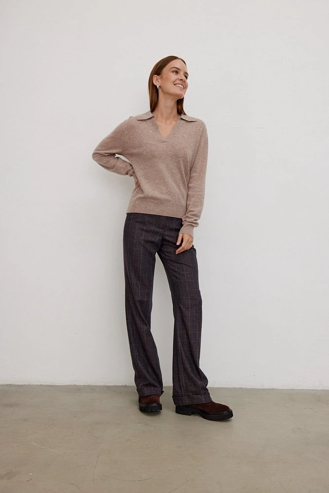 Свитер-поло