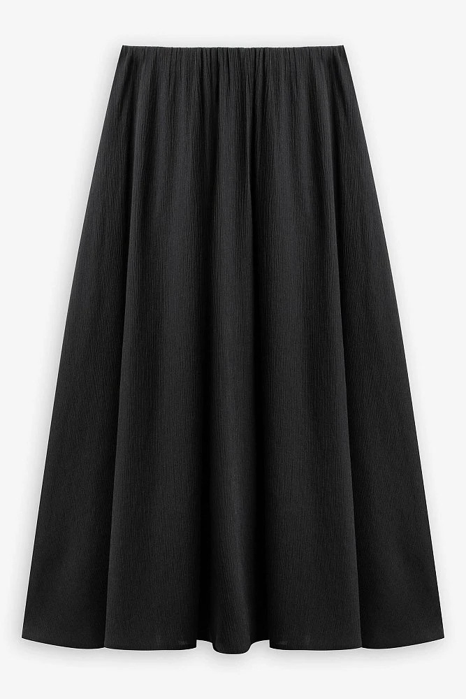 Юбка миди из итальянской фактурной вискозы