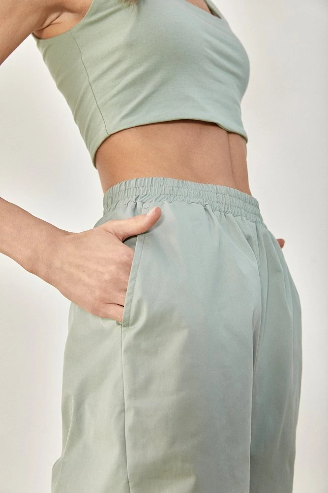 Брюки джоггеры хлопковые