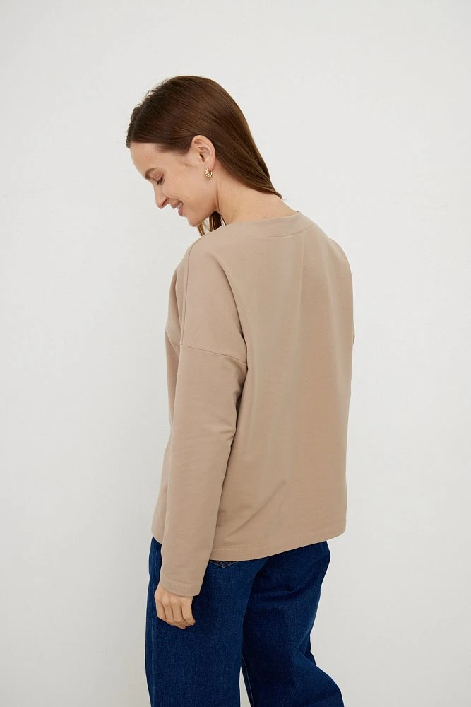 Лонгслив базовый