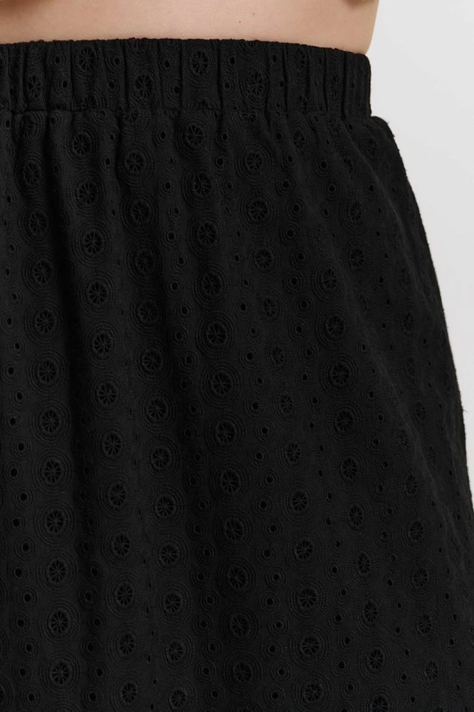 Юбка макси из хлопка Broderie Anglaise