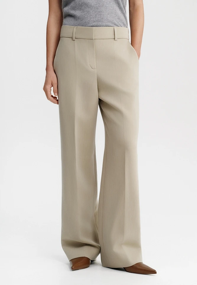 Брюки прямого кроя