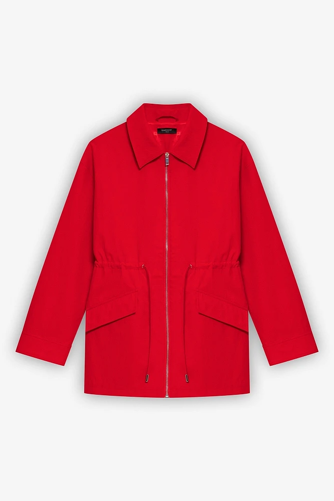 Куртка легкая с кулиской