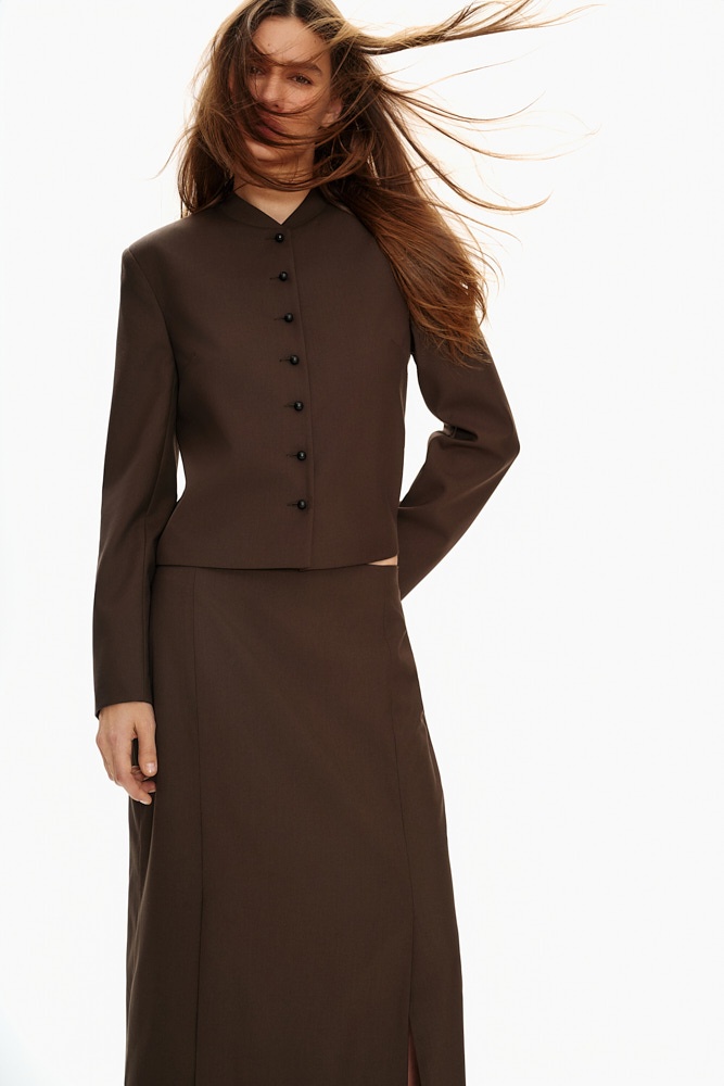 Жакет укороченный в винтажном стиле 19890₽