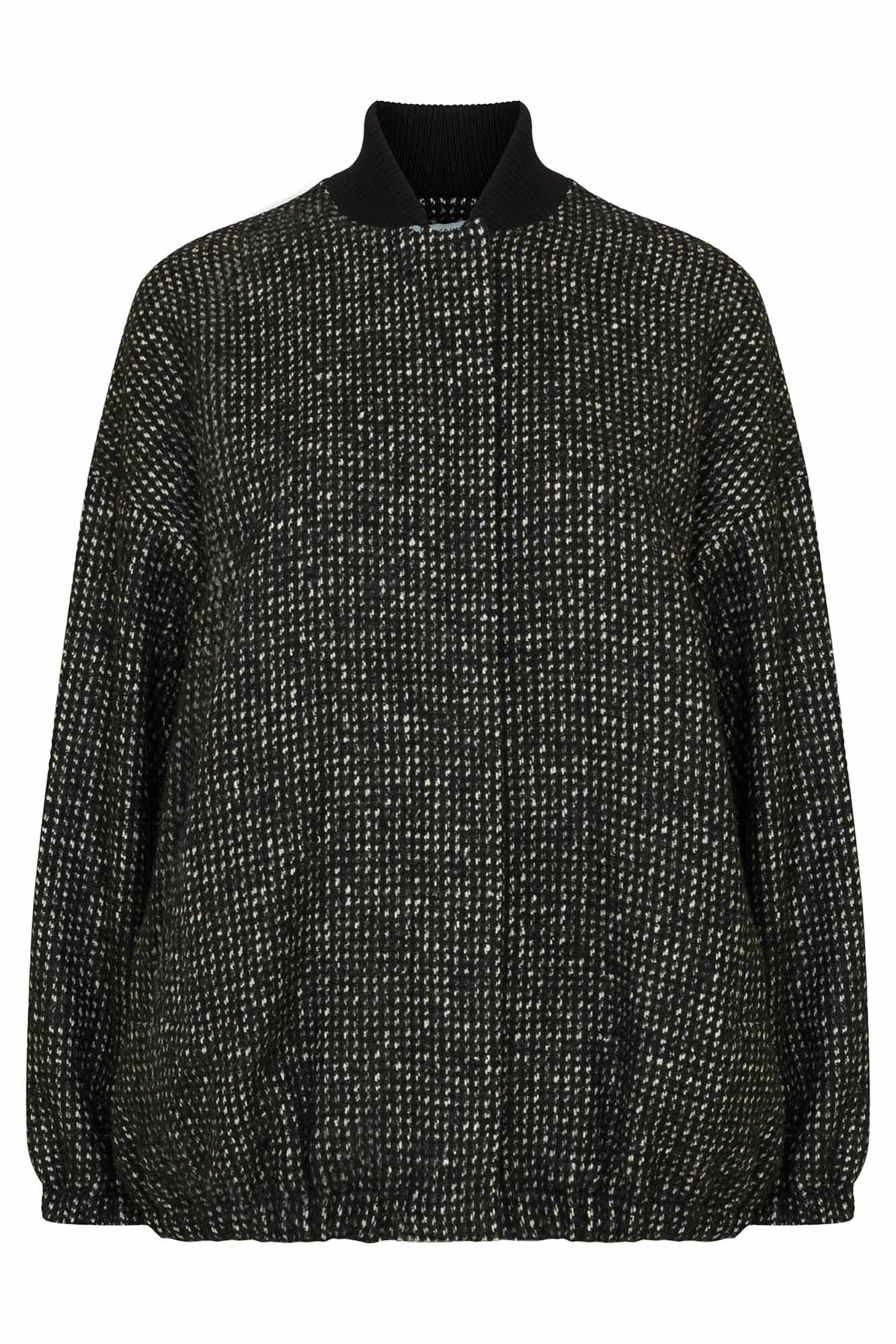 Бомбер объёмный с шерстью альпаки купить в интернет-магазине DAISYKNIT