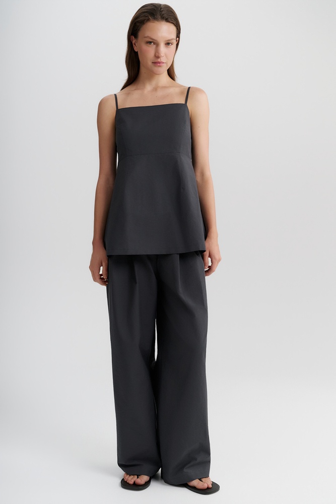 Топ удлинённый из хлопка