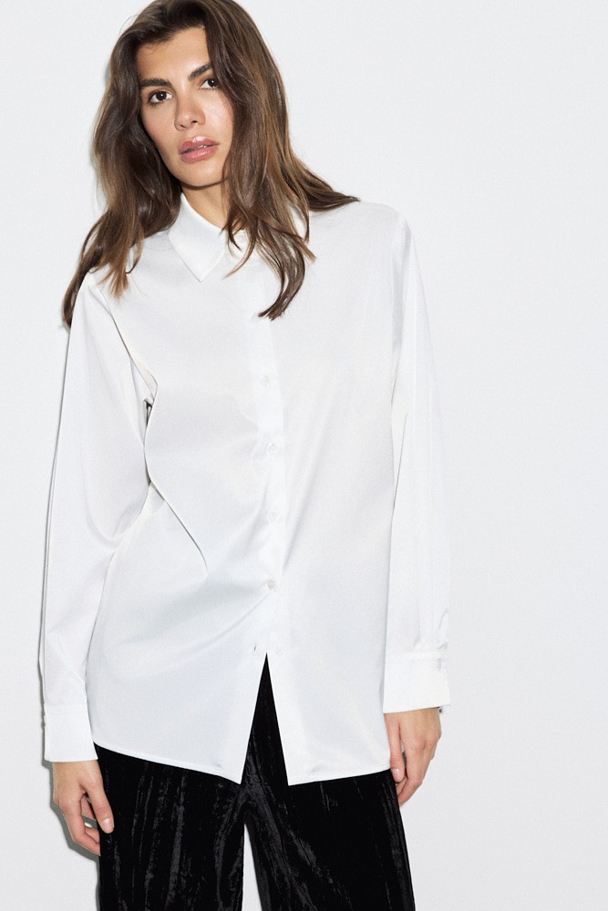 Рубашка прямого силуэта 10890₽