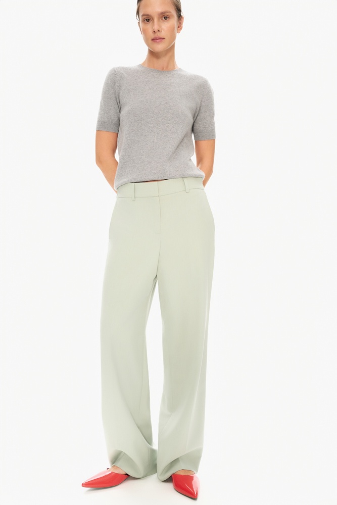 Брюки прямого кроя 12890₽