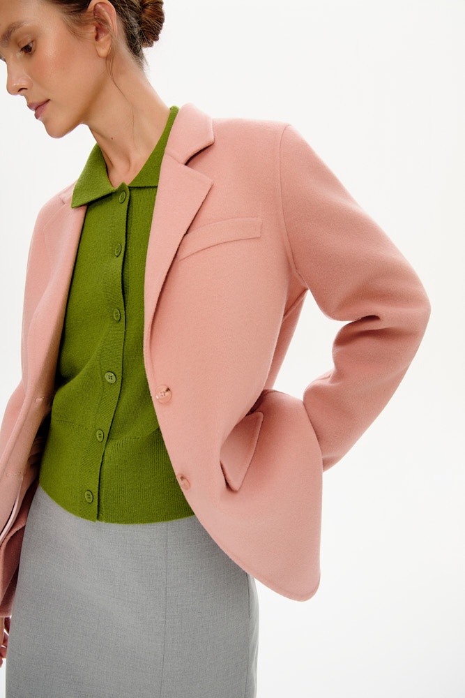 Пальто-жакет из шерсти 29890₽