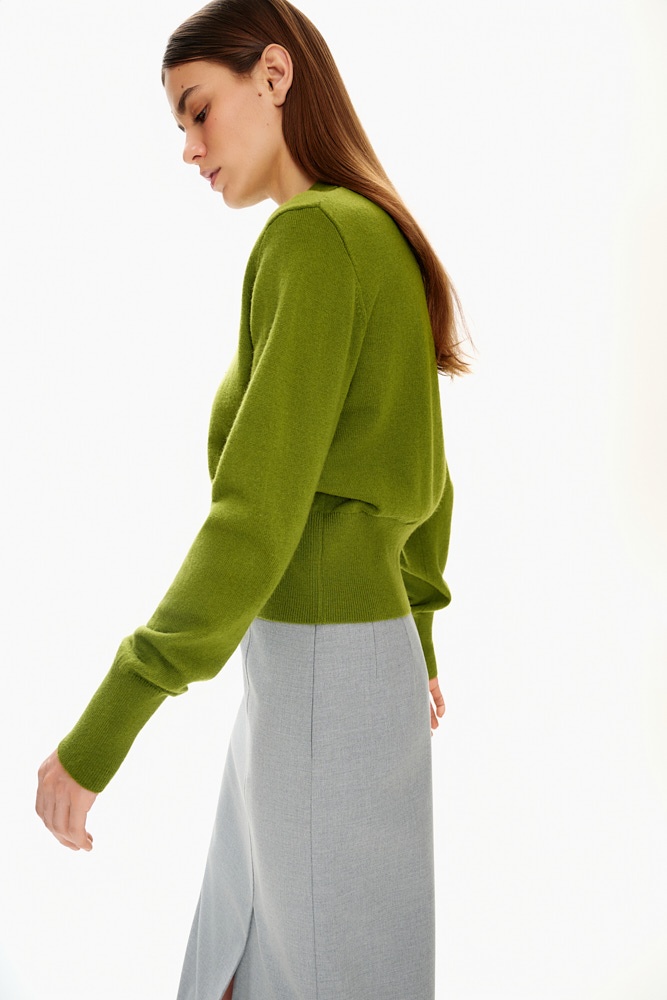 Кардиган с отложным воротником 12890₽