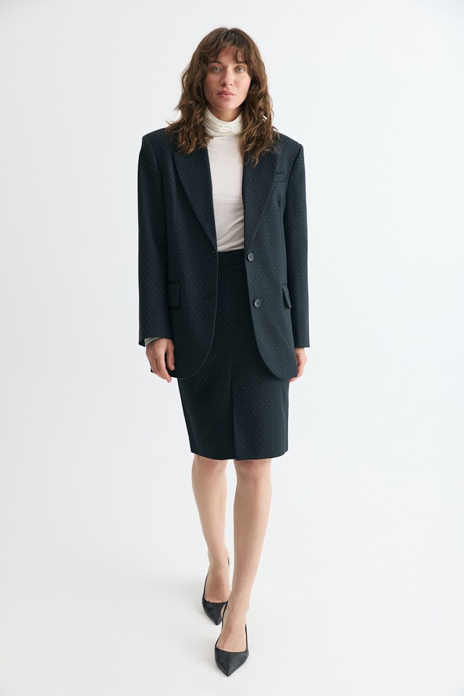 Жакет однобортный свободного кроя 26800₽