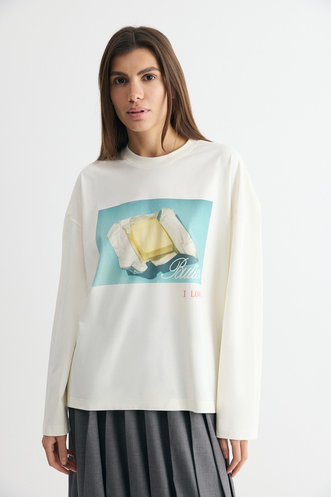 Свитшот I love butter 8890₽