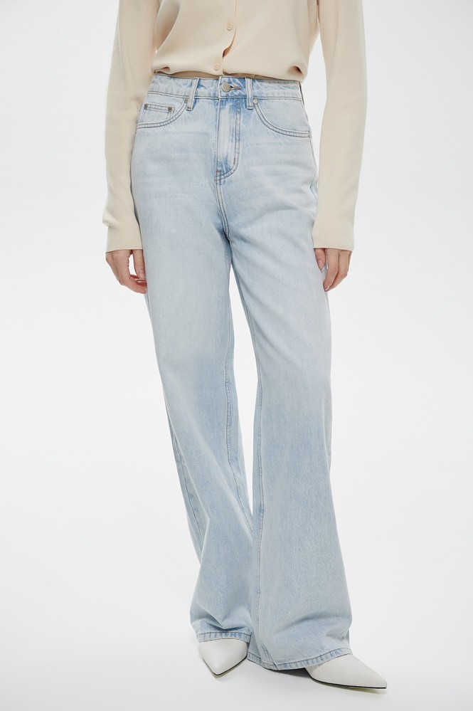 Джинсы Wide leg Джинсы Wide leg