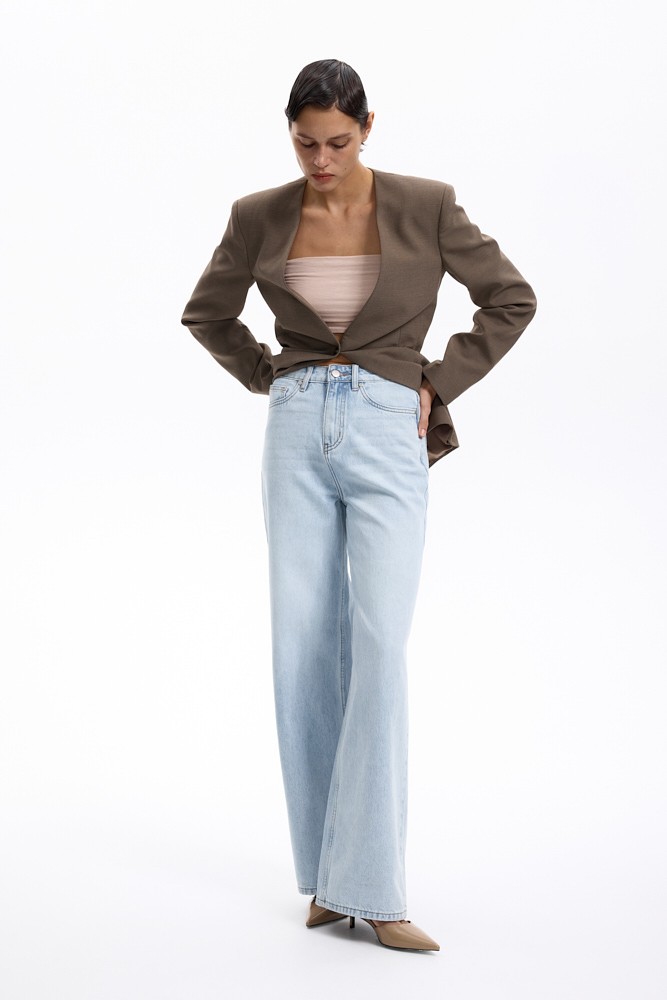 Джинсы Wide leg Джинсы Wide leg